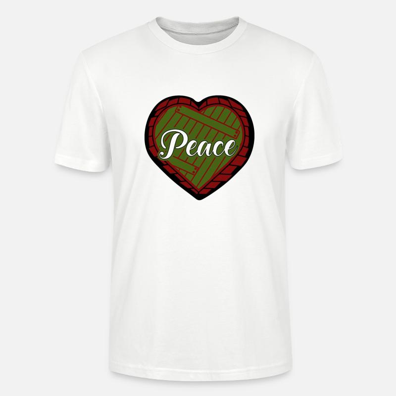 FRIEDE - Stanley/Stella Unisex Bio-T-Shirt CRAFTER - Weiß