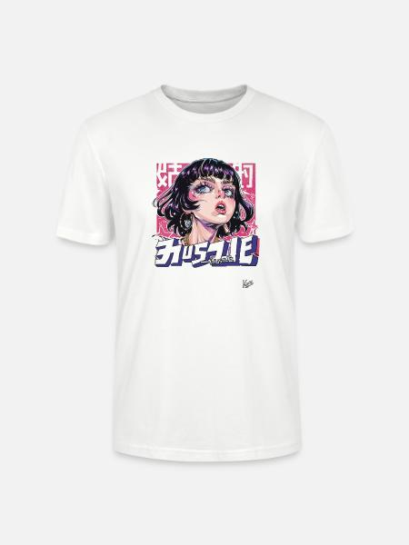 Der Hustle eines Mädchens - Stanley/Stella Unisex Bio-T-Shirt CRAFTER - Weiß