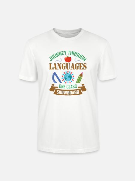 ESL-Lehrer ESL Unterricht - Stanley/Stella Unisex Bio-T-Shirt CRAFTER - Weiß