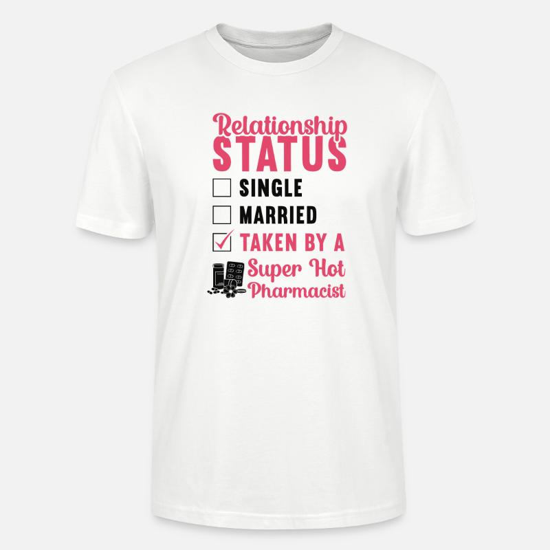 Pharmacy Tech Technician - Stanley/Stella Unisex Bio-T-Shirt CRAFTER - Weiß