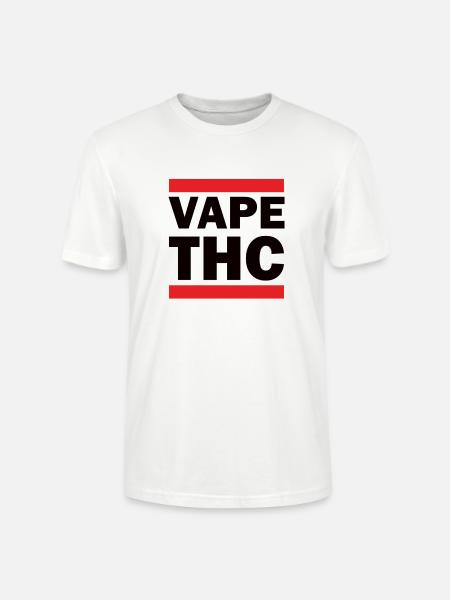 Vape THC - Stanley/Stella CRAFTER Unisex Organic T-Shirt - white