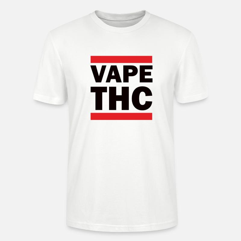 Vape THC - Stanley/Stella CRAFTER Unisex Organic T-Shirt - white