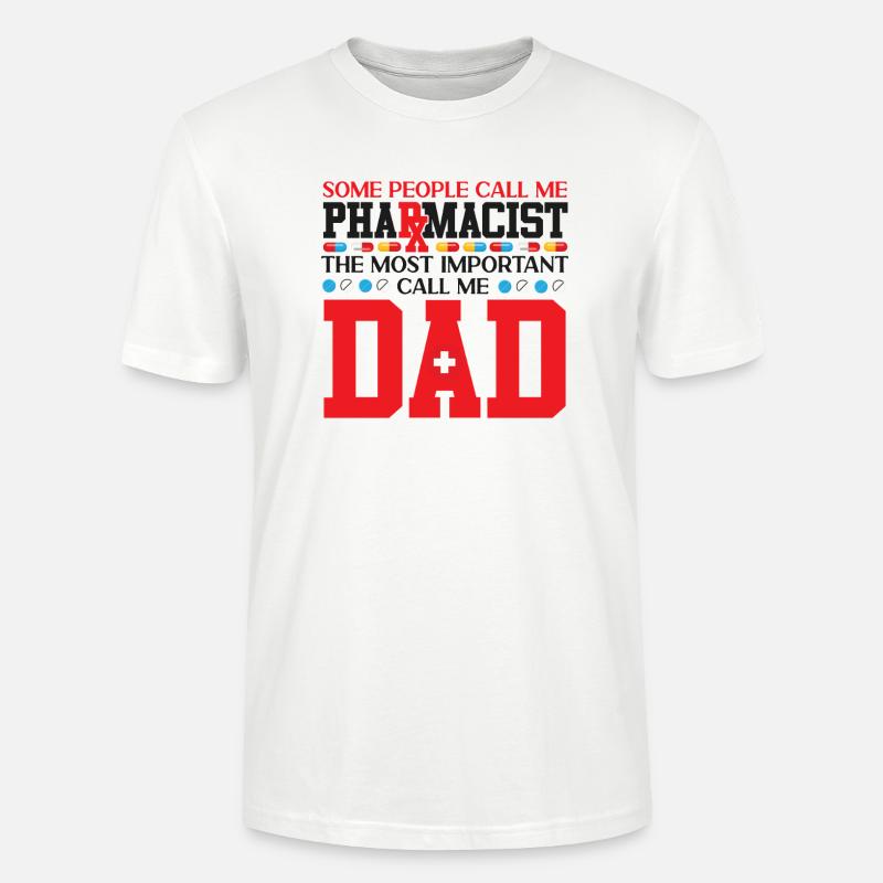 Pharmacy Tech Technician - Stanley/Stella Unisex Bio-T-Shirt CRAFTER - Weiß