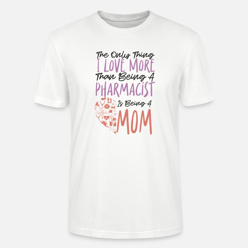 Pharmacy Tech Technician - Stanley/Stella Unisex Bio-T-Shirt CRAFTER - Weiß