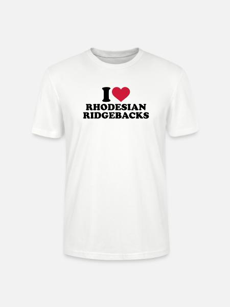 Rhodesian Ridgeback - Stanley/Stella Unisex Bio-T-Shirt CRAFTER - Weiß