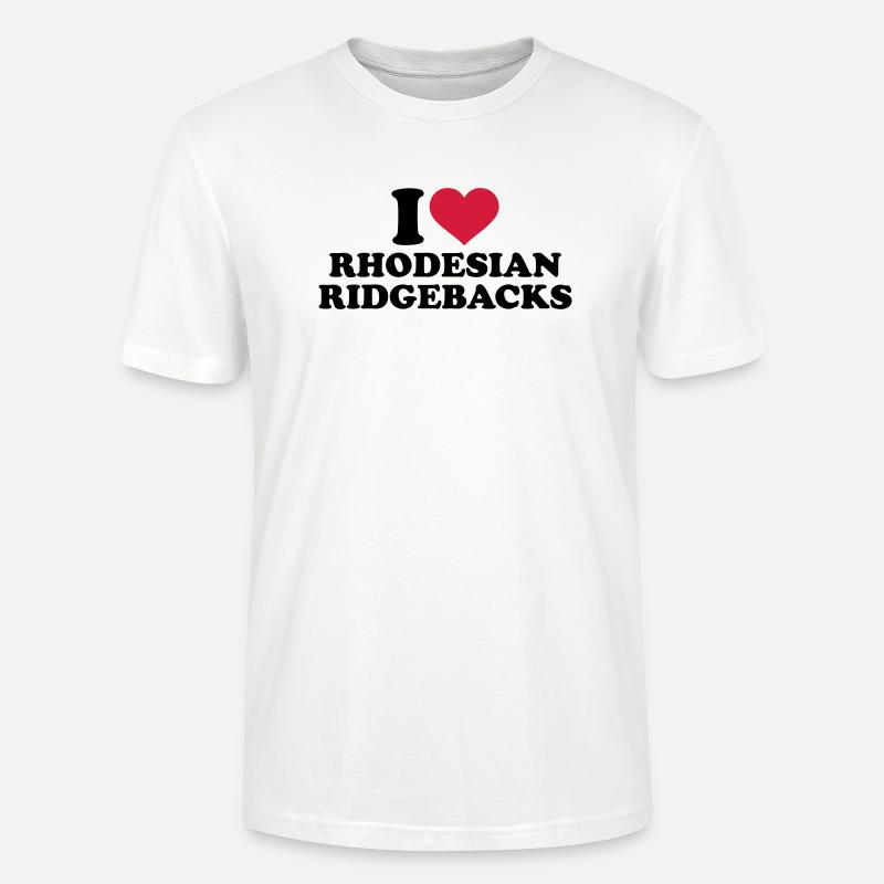 Rhodesian Ridgeback - Stanley/Stella Unisex Bio-T-Shirt CRAFTER - Weiß
