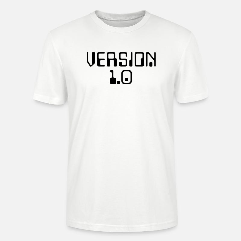 Version 1.0 - T-shirt bio CRAFTER Stanley Stella Unisexe - blanc