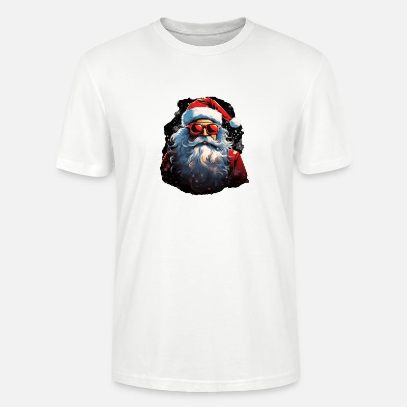 Weihnachtsmann - Stanley/Stella Unisex Bio-T-Shirt CRAFTER - Weiß