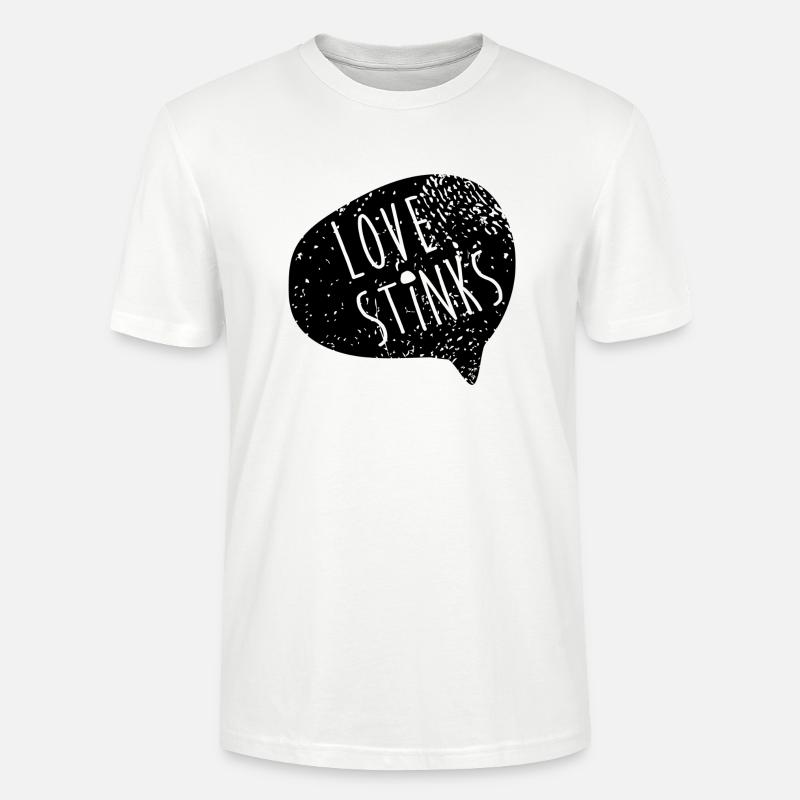 Love Stinks - Stanley/Stella Unisex Bio-T-Shirt CRAFTER - Weiß