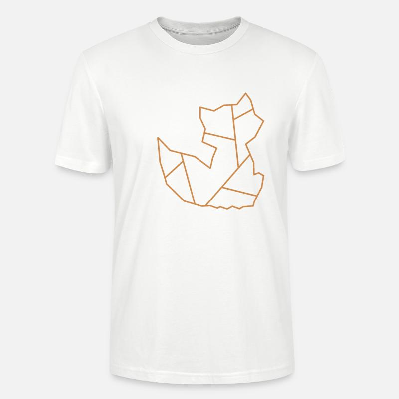 Fuchs | Tier | Logo | Fox - Stanley/Stella Unisex Bio-T-Shirt CRAFTER - Weiß