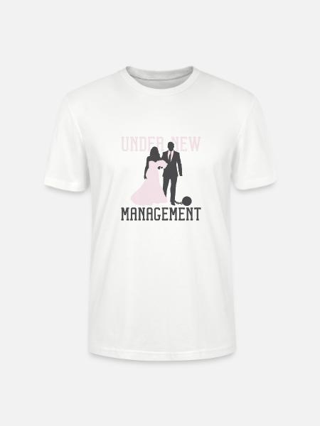 Junggesellenabschied Design Neues Management - Stanley/Stella Unisex Bio-T-Shirt CRAFTER - Weiß