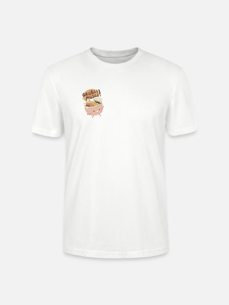 Grüßli Müsli!  - Stanley/Stella Unisex Bio-T-Shirt CRAFTER - Weiß