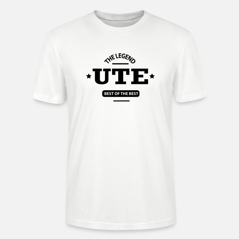 ute - Stanley/Stella Unisex Bio-T-Shirt CRAFTER - Weiß
