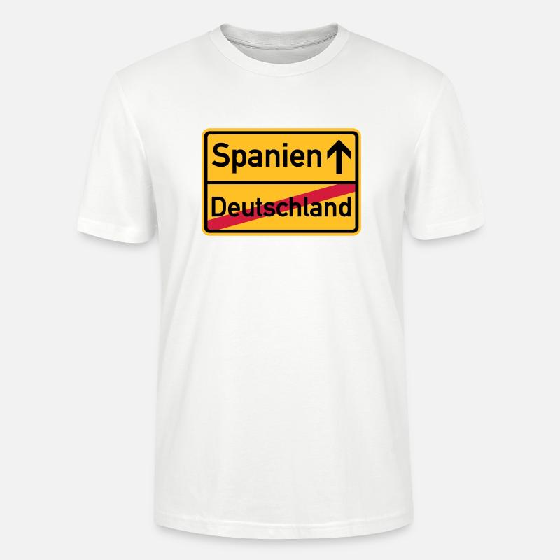 Spanien - Stanley/Stella Unisex Bio-T-Shirt CRAFTER - Weiß