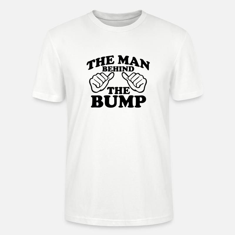 Der Mann hinter der Beule - Stanley/Stella Unisex Bio-T-Shirt CRAFTER - Weiß