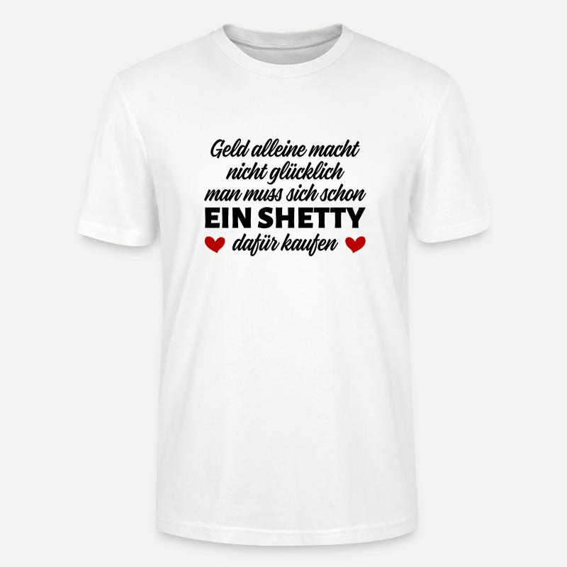 Shetlandpony Pferde Reiten Pony Geschenkidee - Stanley/Stella Unisex Bio-T-Shirt CRAFTER - Weiß