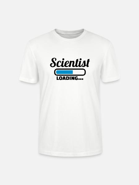 Scientist - Stanley/Stella CRAFTER Unisex Organic T-Shirt - white