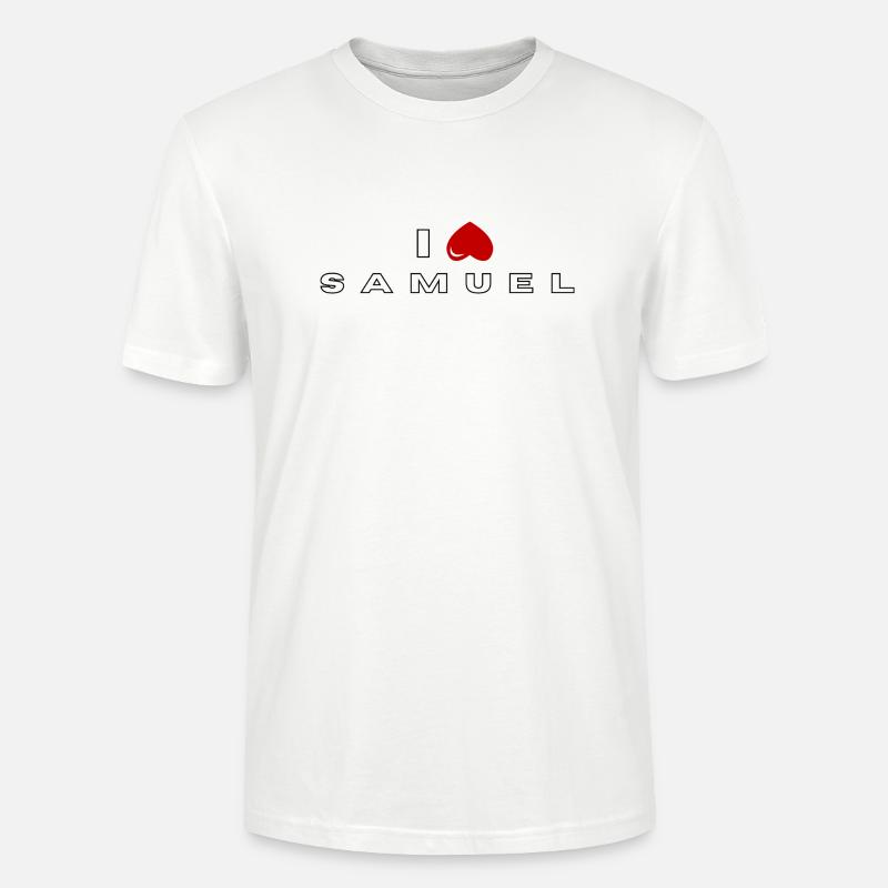 Ich hasse Samuel - Stanley/Stella Unisex Bio-T-Shirt CRAFTER - Weiß