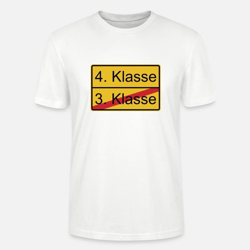 4. Klasse nicht 3. Klasse - Stanley/Stella Unisex Bio-T-Shirt CRAFTER - Weiß