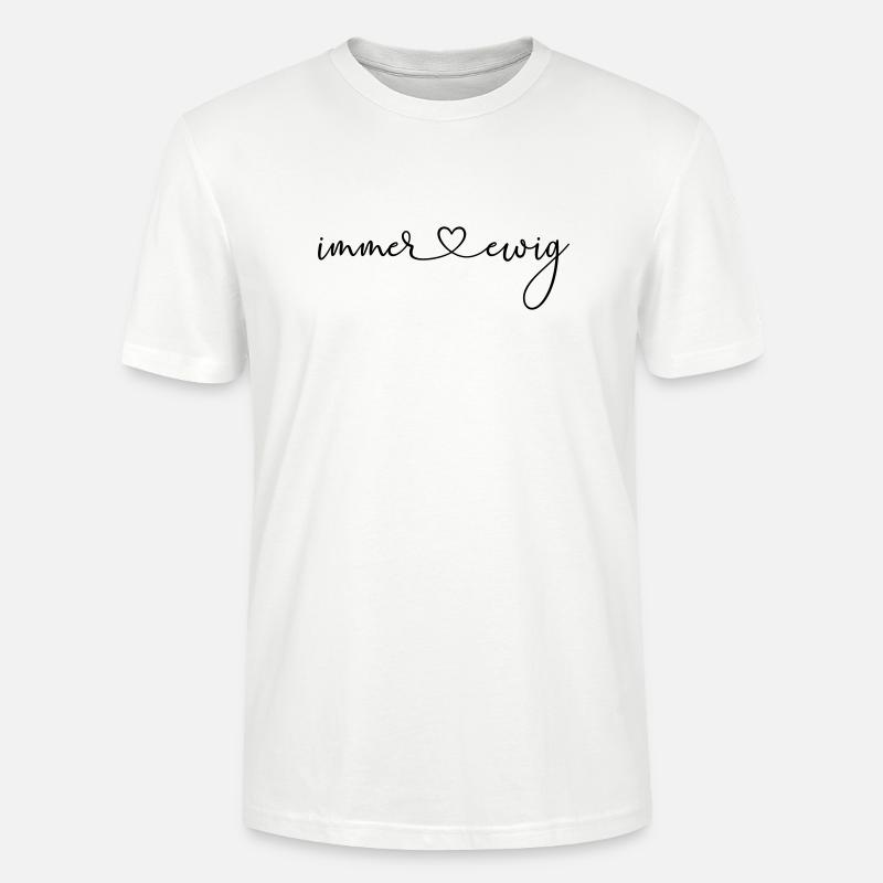 (immer_und_ewig) - Stanley/Stella Unisex Bio-T-Shirt CRAFTER - Weiß