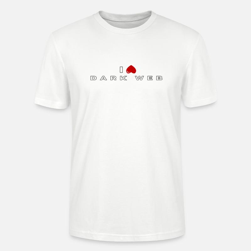 Ich hasse Dark Web - Stanley/Stella Unisex Bio-T-Shirt CRAFTER - Weiß