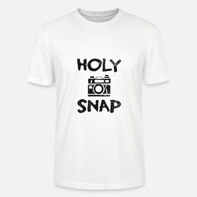 Heiliger Schnappschuss - Stanley/Stella Unisex Bio-T-Shirt CRAFTER - Weiß