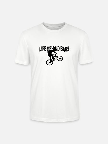 Leben hinter Gittern BMX - Stanley/Stella Unisex Bio-T-Shirt CRAFTER - Weiß