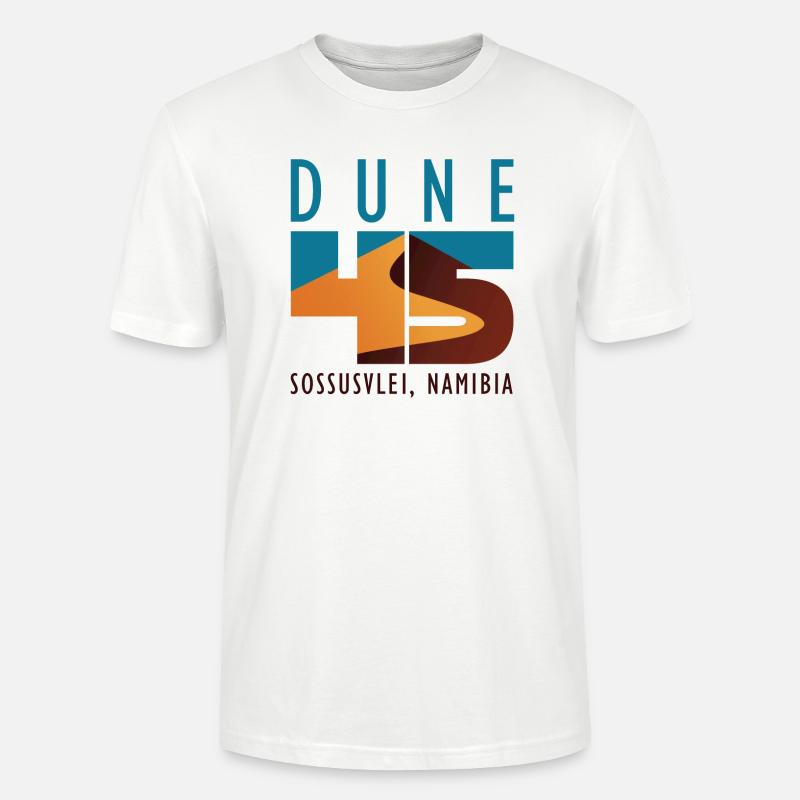 Dune 45 - Sossusvlei, Namibia - Stanley/Stella Unisex Bio-T-Shirt CRAFTER - Weiß