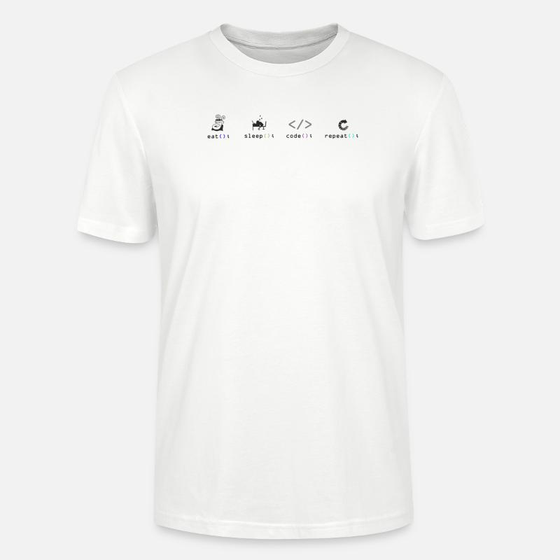 Programmierer - Stanley/Stella Unisex Bio-T-Shirt CRAFTER - Weiß