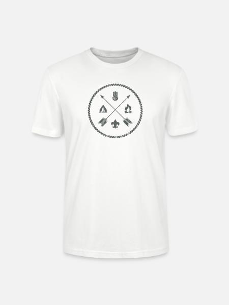 scout - Stanley/Stella CRAFTER Unisex Organic T-Shirt - white