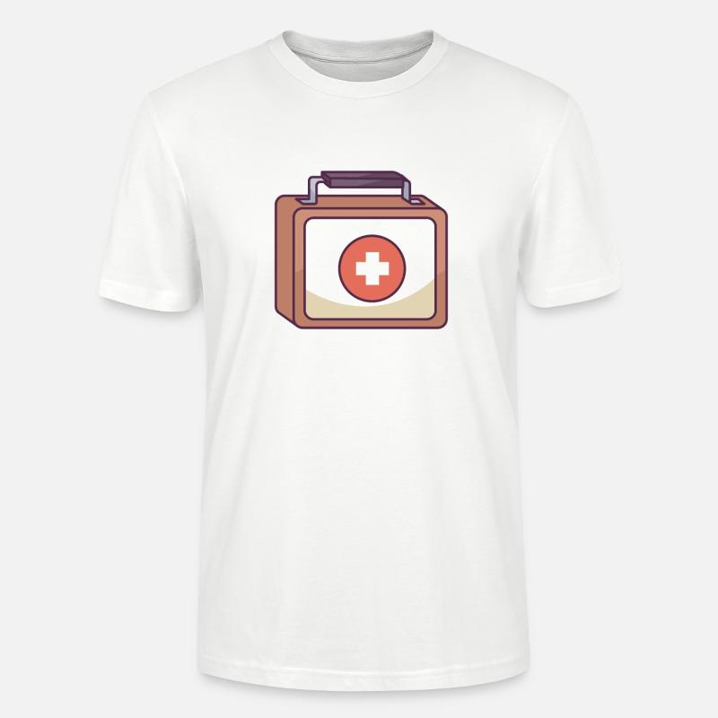 Arzttasche - Stanley/Stella Unisex Bio-T-Shirt CRAFTER - Weiß