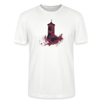 Steinerner Beutel - Waischenfeld | Franconian - Stanley/Stella CRAFTER Unisex Organic T-Shirt - white - Front - Alina (178cm) & Michal (187cm)