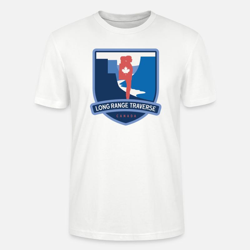 Long Range Traverse – Kanada - Stanley/Stella Unisex Bio-T-Shirt CRAFTER - Weiß