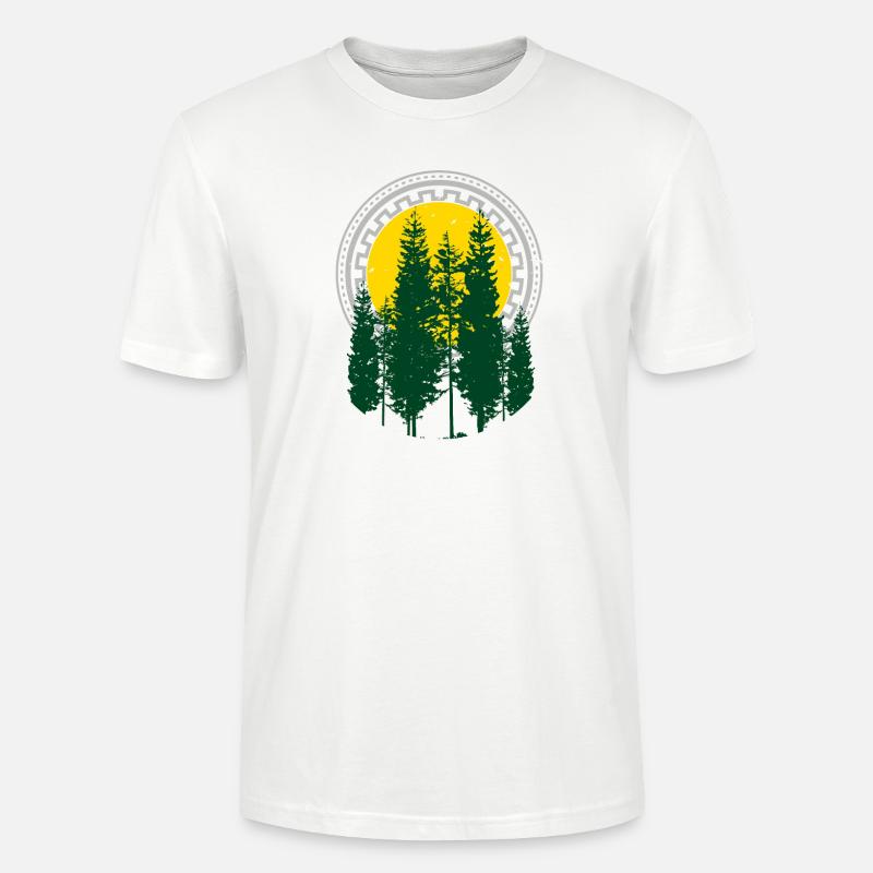 Baum - Stanley/Stella Unisex Bio-T-Shirt CRAFTER - Weiß