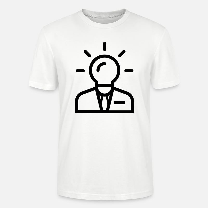 Geschäftsidee - Stanley/Stella Unisex Bio-T-Shirt CRAFTER - Weiß