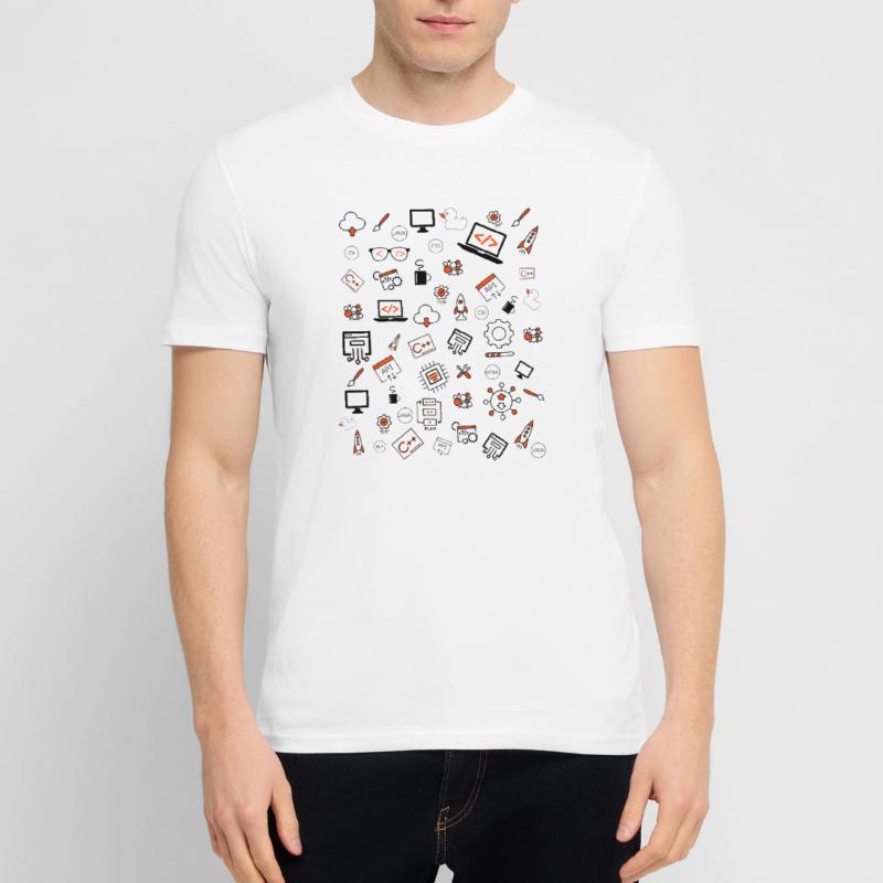 Java developer programming Stanley/Stella CRAFTER Unisex Organic T-Shirt