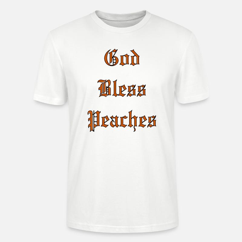 GodBlessPeaches - Stanley/Stella Unisex Bio-T-Shirt CRAFTER - Weiß