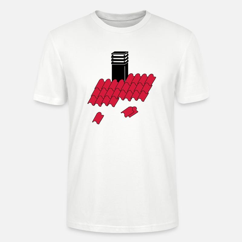 Überdachung _chimney_c1 - Stanley/Stella Unisex Bio-T-Shirt CRAFTER - Weiß