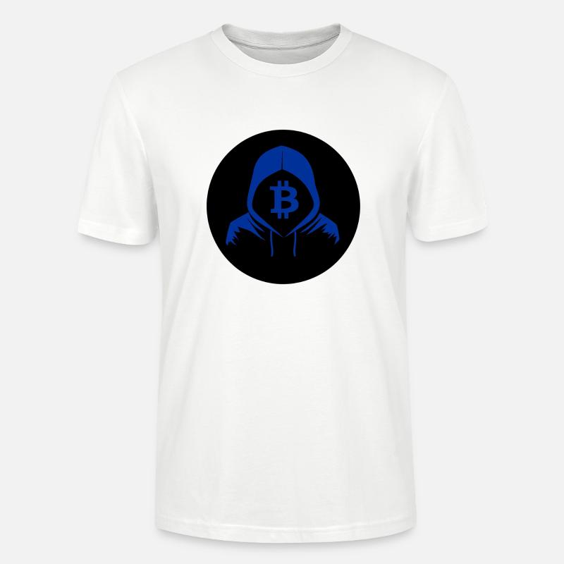 Bitcon BTC Signer Crypto - T-shirt bio CRAFTER Stanley Stella Unisexe - blanc