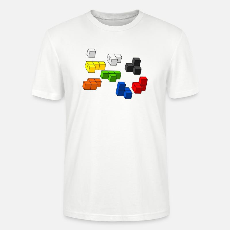 Bausteine - Stanley/Stella Unisex Bio-T-Shirt CRAFTER - Weiß