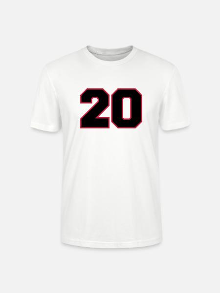 number20 - Stanley/Stella Unisex Bio-T-Shirt CRAFTER - Weiß