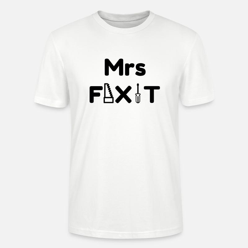 Bricolage / Basteln / Handwerker / DIY - Stanley/Stella Unisex Bio-T-Shirt CRAFTER - Weiß