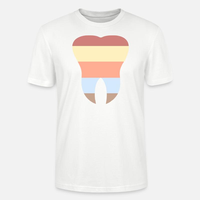 Der Zahn - Stanley/Stella Unisex Bio-T-Shirt CRAFTER - Weiß