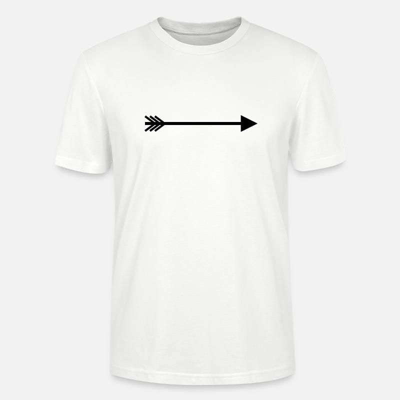 Pfeil rechts - Stanley/Stella Unisex Bio-T-Shirt CRAFTER - Weiß