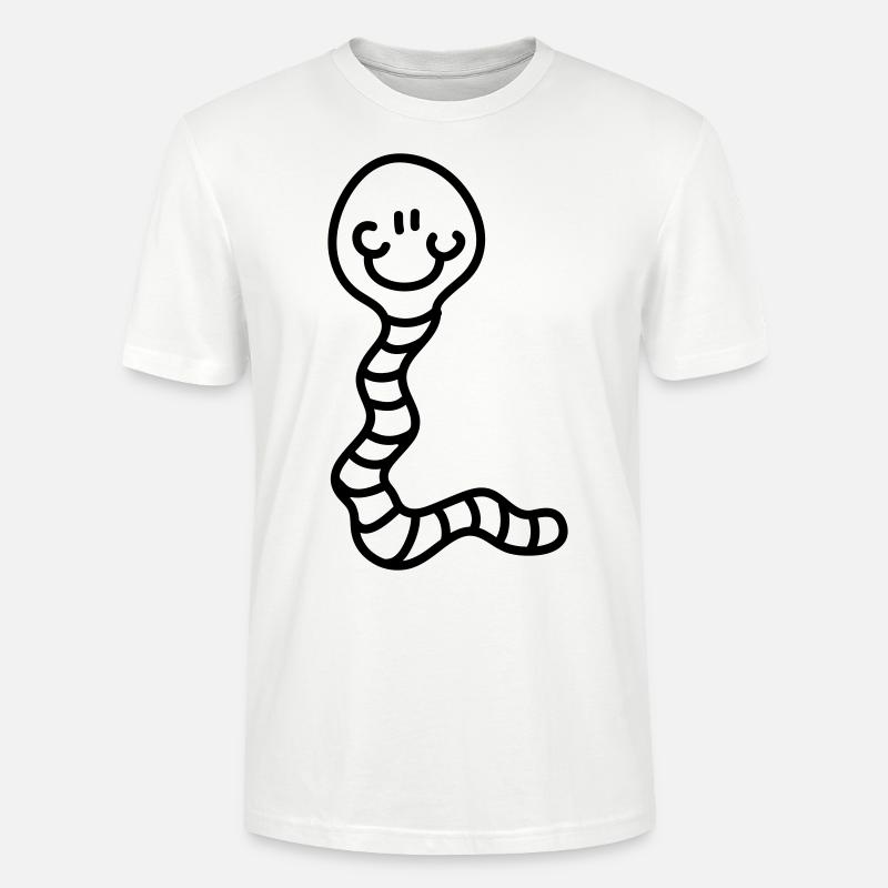 Wurm - Line - Stanley/Stella Unisex Bio-T-Shirt CRAFTER - Weiß