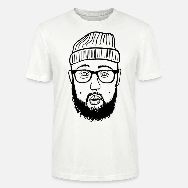 Hipster - Stanley/Stella Unisex Bio-T-Shirt CRAFTER - Weiß