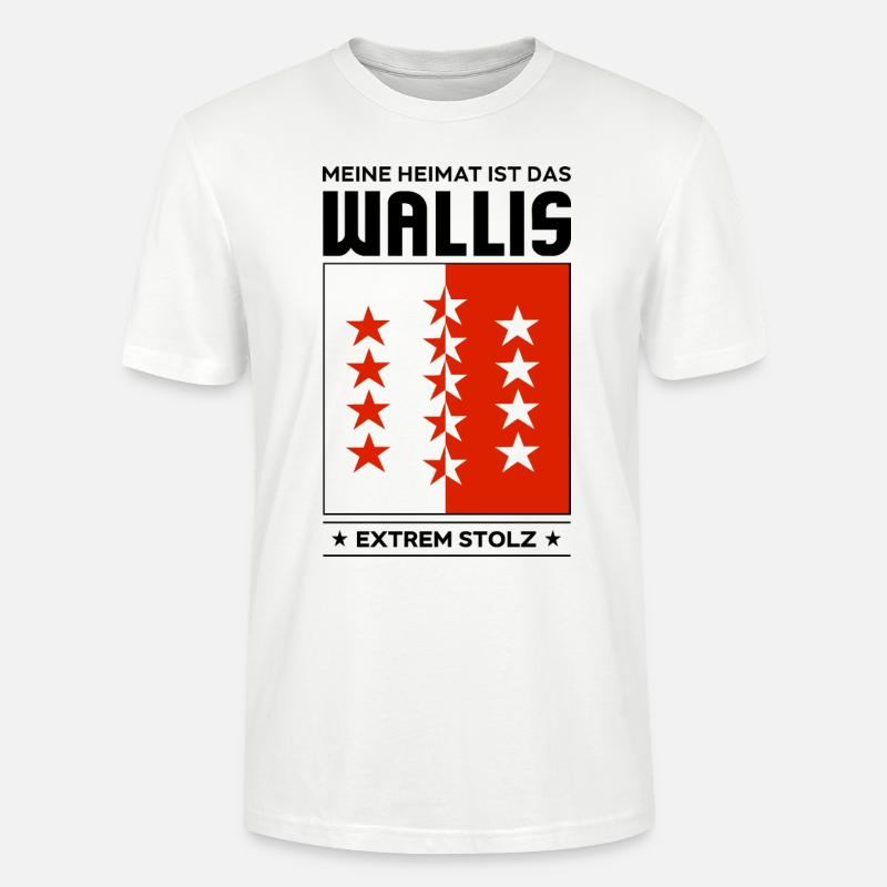 Wallis - Stanley/Stella Unisex Bio-T-Shirt CRAFTER - Weiß