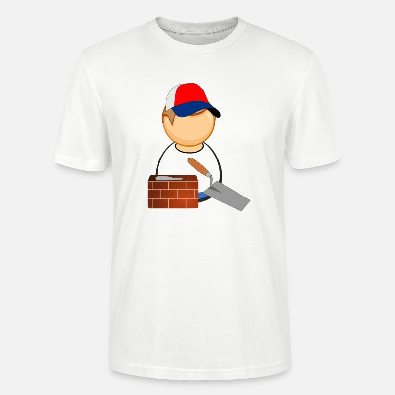 b2 - Stanley/Stella Unisex Bio-T-Shirt CRAFTER - Weiß