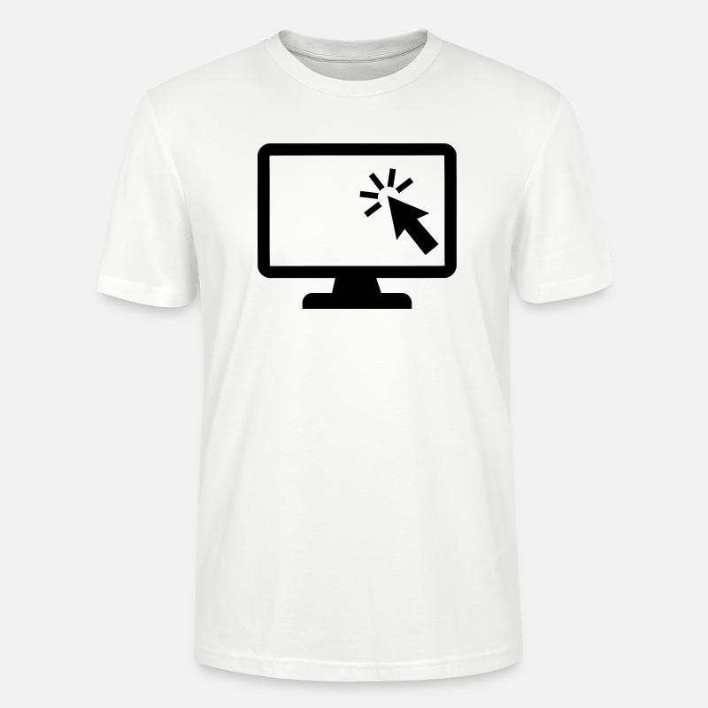 Computer - Stanley/Stella Unisex Bio-T-Shirt CRAFTER - Weiß
