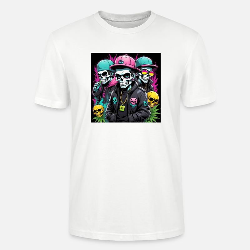 BULL - Stanley/Stella CRAFTER Unisex Organic T-Shirt - white